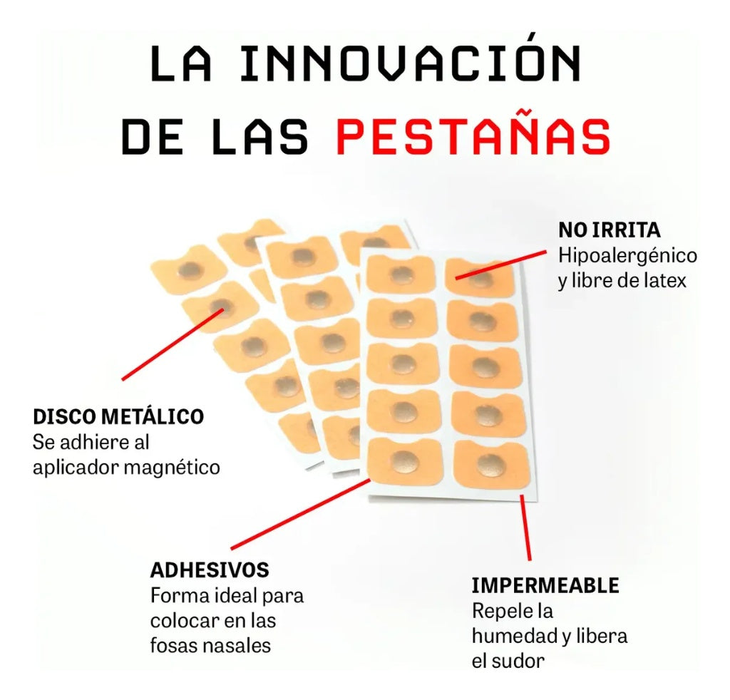 Dilatador nasal magnetico