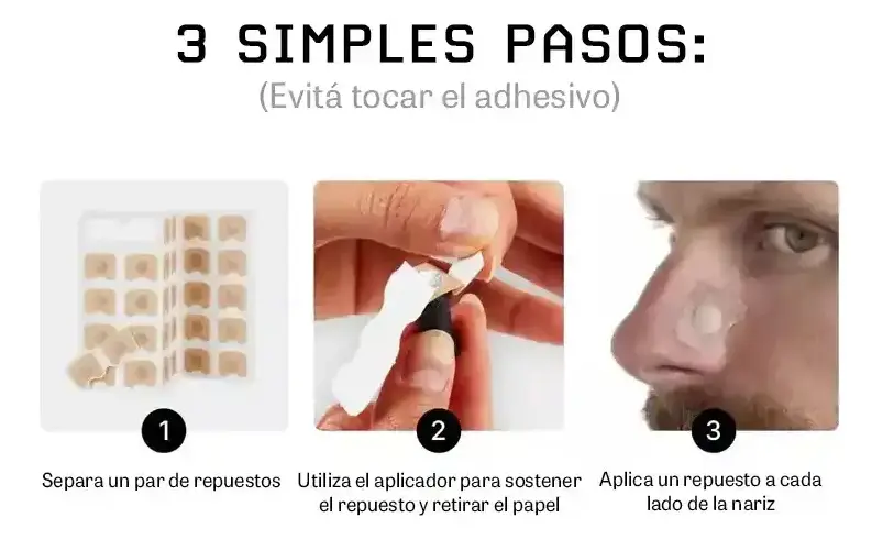 Dilatador nasal magnetico