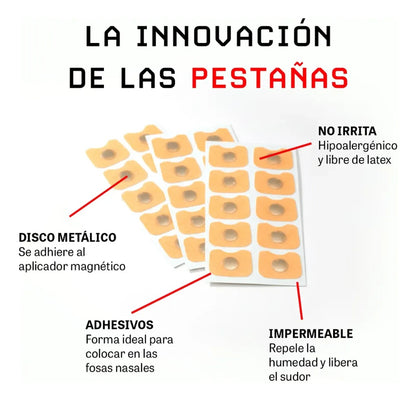 Dilatador nasal magnetico